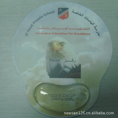 心形入油液體鼠標墊 創意與舒適的完美融合，中晨電子禮品廠家直銷